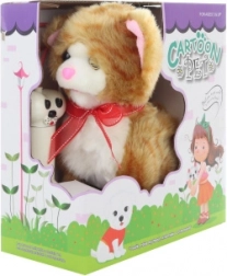 Rjava mačka na kablu