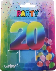 Zabavna svečka Mavrica številka 20