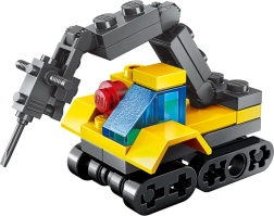 Qman Squros Extreme preoblikovalni set Scorpion – rušilni stroj 3v1