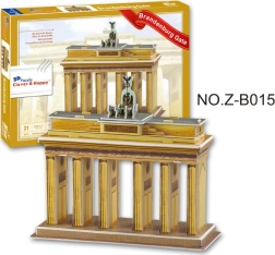3D puzzle Brandenburška vrata 31 kosov