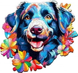 EscapeWelt lesena sestavljanka pes 200 kosov