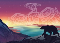 Cobble Hill Sestavljanka Nevihta in Medved 500 kosov