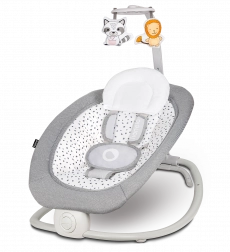 Otroški ležalnik Pascal od LIONELO – Siva