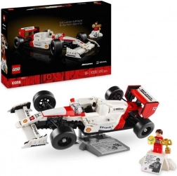 Lego Icons McLaren MP4/4 in Ayrton Senna – zbirateljski dirkalnik za odrasle