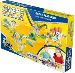 Kovinski konstruktorski komplet seismosaurus, 141 kosov