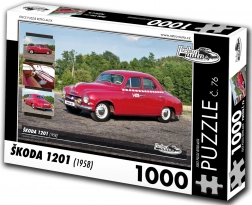 retro-avto puzzle škoda 1201 – 1000 koščkov