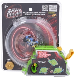 Spin and Build izstrelitvena naprava z dvema motorčkoma