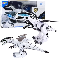 Robotski dinozaver z lučkami in zvoki na baterije