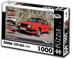 Sestavljanka RETRO-AVTOMOBILI Škoda 120 GLS 1000 koščkov