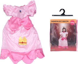 Pustni kostum princesa rožnata M (110–120 cm)
