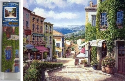 Norimpex Diamantno slikanje Sončna ulica 30x40 cm