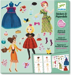 Djeco nalepkasta set Moda oblikovalka