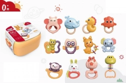 set 12 ropotuljic v kovčku