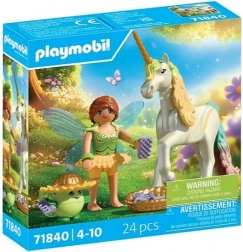 Playmobil Princess Magic – samorog Rainbow Flower z vilo