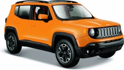 Kovinski model JEEP Renegade oranžen 1:24