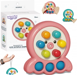 WOOPIE Igra Spretnosti Zabijanje Krta Hobotnica Roza 2v1