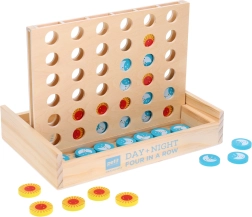 Lesena igra štiri v vrsti dan in noč