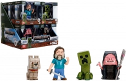 Minecraft Movie kovinske zbirateljske figurice 6,5 cm – 4 vrste