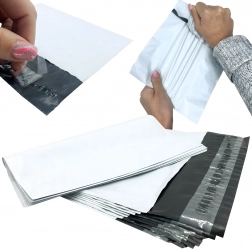 Bele kurirske poštne ovojnice iz folije B4 260 × 350 mm, 50 kos