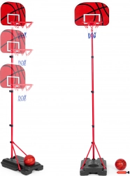 Otroški košarkarski koš z nastavljivo višino in črpalko