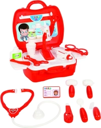 Zdravniški set v prenosnem kovčku