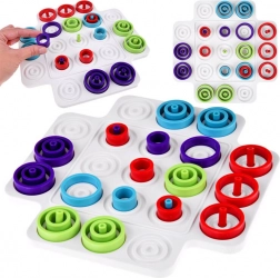 Logična igra Trap – krogi in strategije za trening možganov