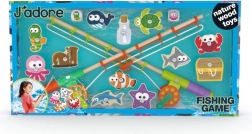 Lesena magnetna igra Ribolov
