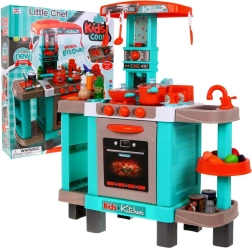 Otroška interaktivna kuhinja s pripomočki