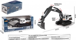 Kovinski bel bager na gosenicah