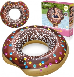 Nafukljiv obroč donut 107 cm BESTWAY – Rjava