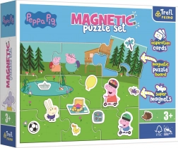 Magnetne puzzle Hry Peppy, Pujsa Pepa
