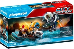 Playmobil City Action Policijski Jetpack: Prijetje tatova umetnin
