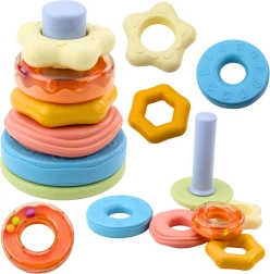 Senzorični stolp z obroči za malčke