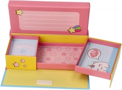 Roza škatla za drobnarije in nakit