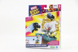 figurka marvel stunt squad — iron man, black panther in ultron