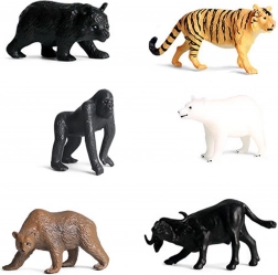Set divjih živali v škatlici 6 kosov