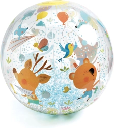 napihljiva žoga s kroglicami Djeco