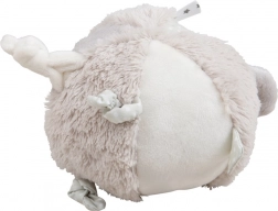 Bigjigs Baby medvedek ropotulja – aktivna plišasta žoga