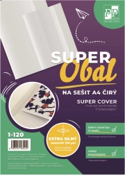 Super ovitek za zvezke, prozoren A4