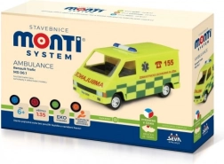Konstrukcijski komplet Monti System Ambulance Renault Trafic model 1:35