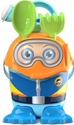 Komplet za pesek Potapljač, 7-delni