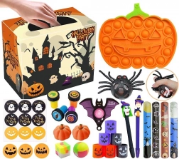 Senzorični antistresni komplet halloweensih fidget igrač in pop it