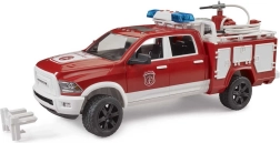 Gasilsko vozilo Bruder RAM 2500 z vodnim topom, lučko in zvokom