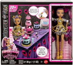 Monster High strašno-sladek rojstni dan – Clawdeen Wolf set za okraševanje tort