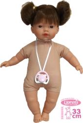 Realistična punčka Llorens VERA z zvoki in mehkim telesom