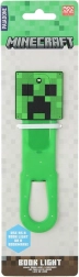 Minecraft svetilka za knjige in zaznamek Creeper