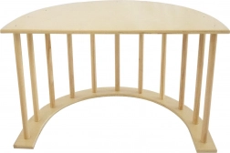 Lesena večnamenska lestev, gugalnica in mizica 3v1 za otroke