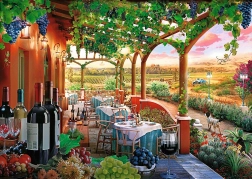 Sestavljanka TREFL Premium Plus Tea Time: italijanski vinograd 1000 koščkov