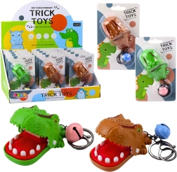 Igra Spretnostni Dinozavrov Zobozdravnik Obesek za Ključe 2v1