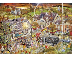 Puzzle GIBSONS ljubim jesen, 1000 koščkov